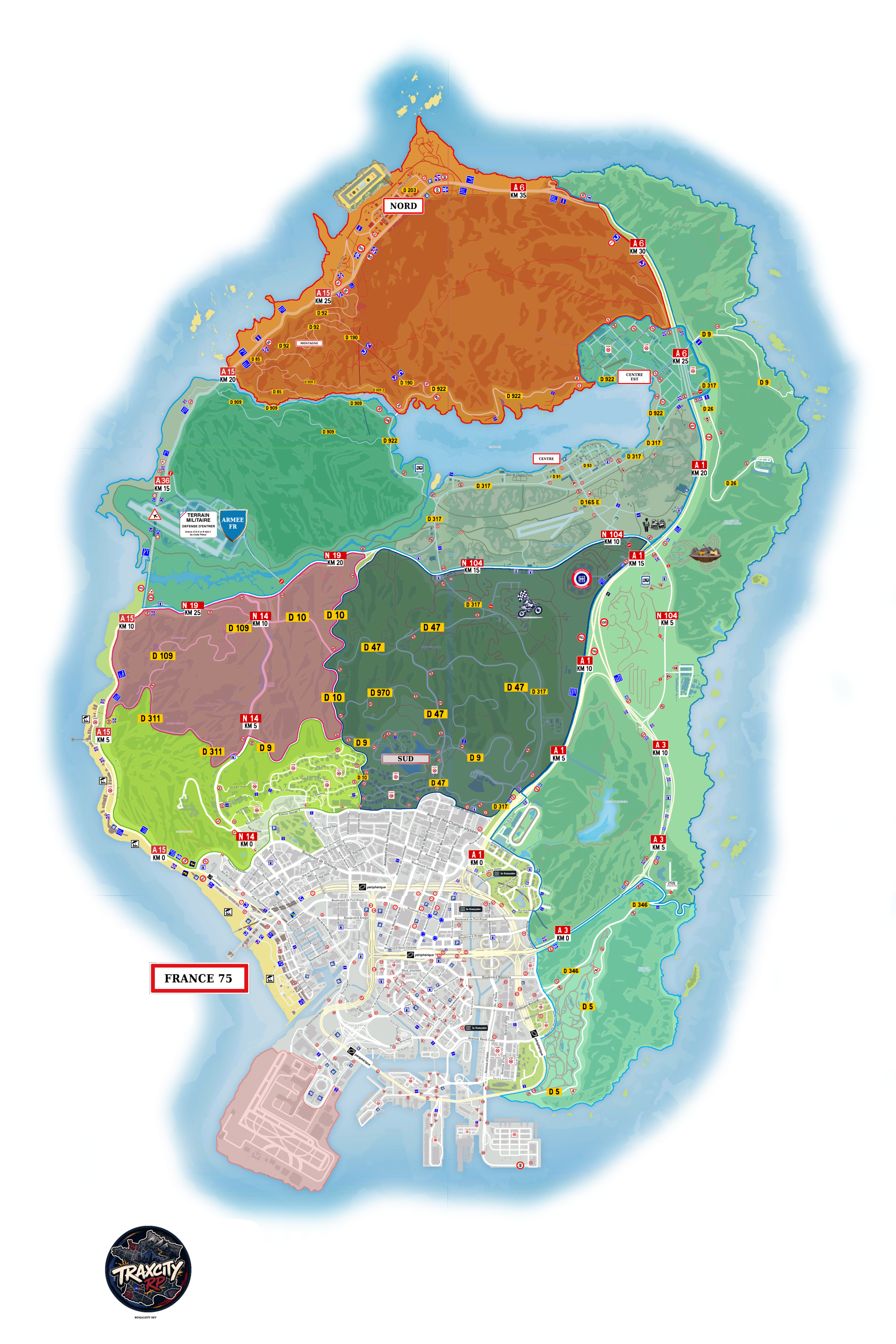 Carte TraxCity RP